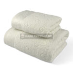 Prosoape de baie din bumbac – Labirint Crem