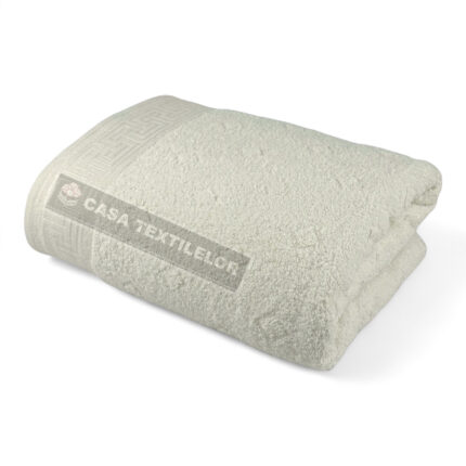 Prosoape de baie din bumbac – Labirint Crem - imagine 2