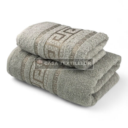 Prosoape de baie din bumbac – Modern Kaki