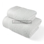 Prosoape de baie din bumbac – Labirint Alb