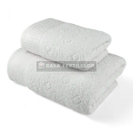 Prosoape de baie din bumbac – Labirint Alb