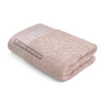 Prosoape de baie din bumbac – Labirint Roz Pudra - imagine 3
