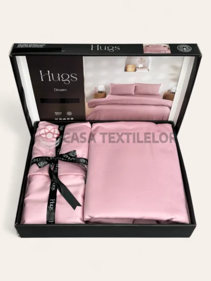 Lenjerie de pat Bumbac Satin Lux Hugs