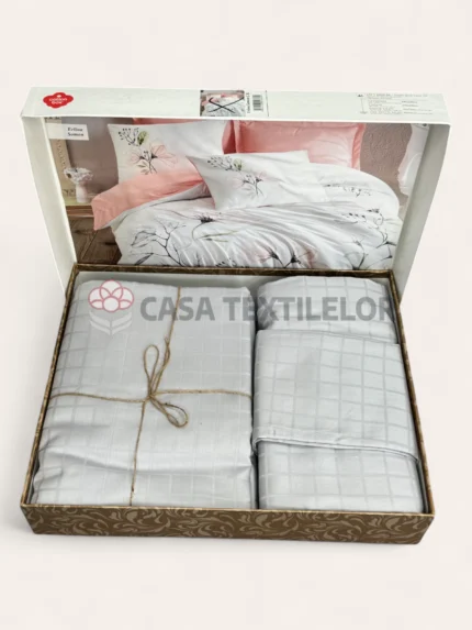 Lenjerie de pat Jacquard – CottonBox #004