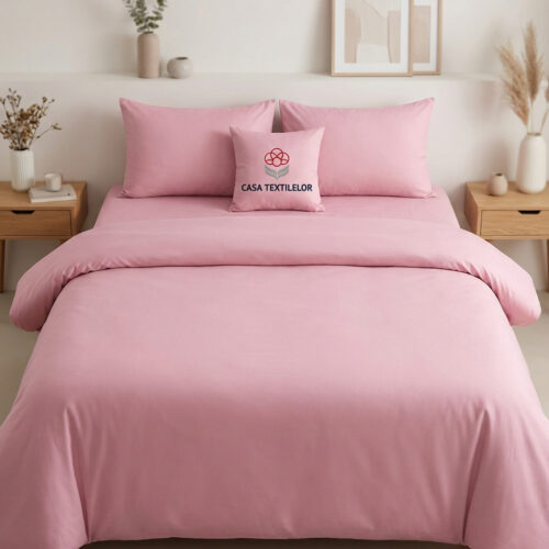 Lenjerie de pat Bumbac Satin Lux – Hugs #001