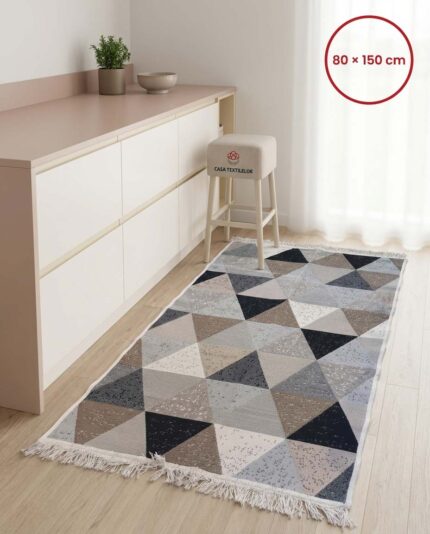 Covor din bumbac 80×150 cm cu două fețe – Modern Shades - imagine 2