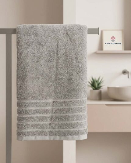 Prosop Bumbac Spa de Baie 24 – Pufos și Absorbant | Casa Textilelor MD